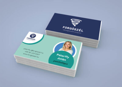 Névjegykártyaterv a képzeletbeli Forgószél Válságkezelő Központnak – Niczkó Zsuzsanna / webtipo.hu