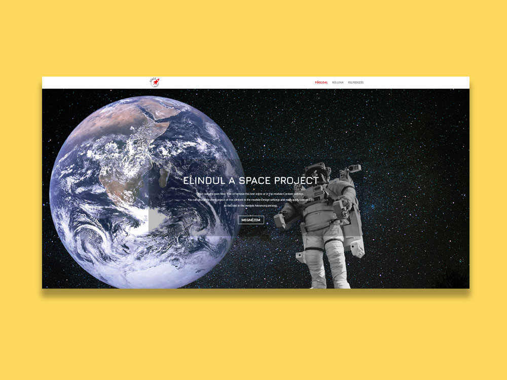 parallax webdesign tervezése, weboldal építés | Niczkó Zsuzsanna / webtipo.hu