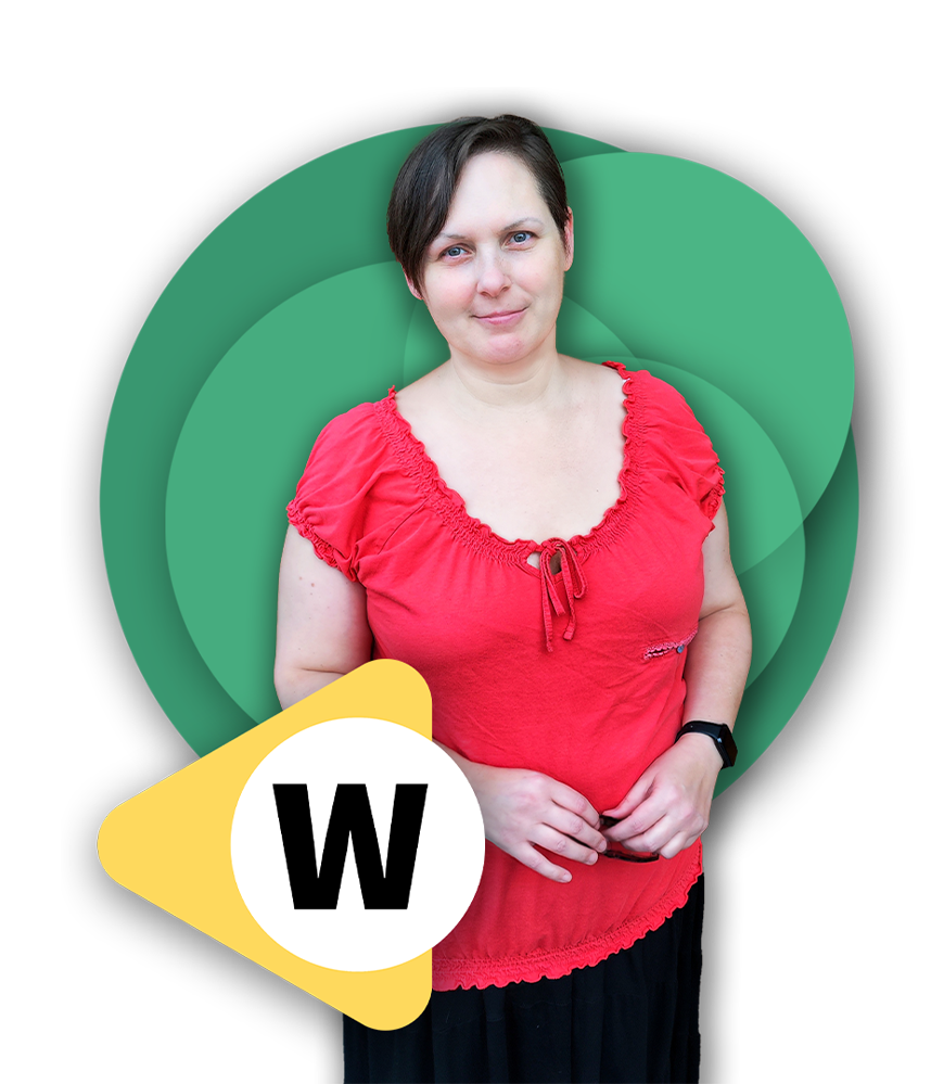 Niczkó Zsuzsanna a Webtipo portfólió weboldal tulajdonosa